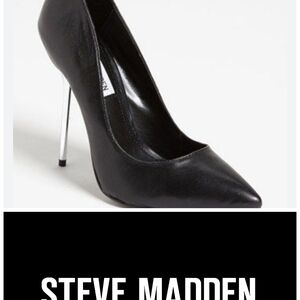Steve Madden Black Stiletto Heels